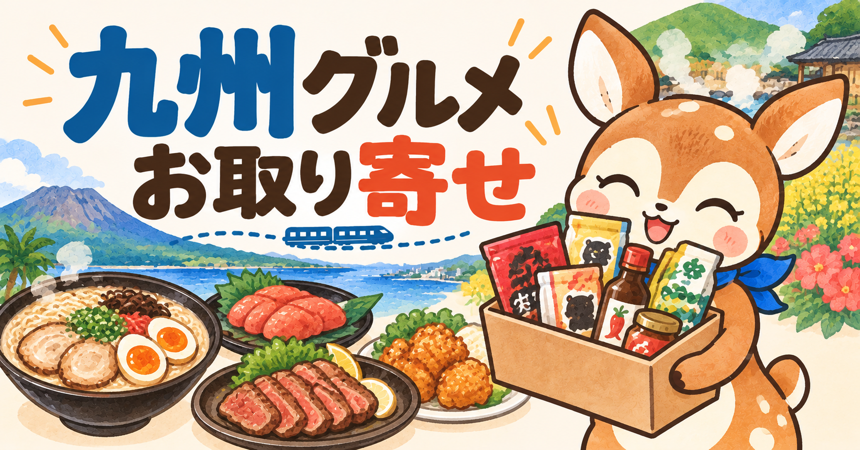 九州の味をお取り寄せで。7県のご当地グルメ＆お土産